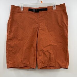 Specialized ADV Air Shorts Men's 36 Rust MTB Trail Bike Nylon Stretch Belted
